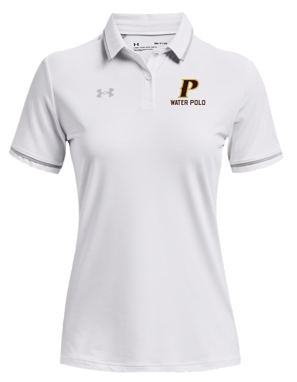 Women's Team Tipped Polo - "P-WATER POLO"