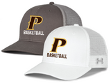 Adult Trucker Mesh Cap - "P-BASKETBALL"