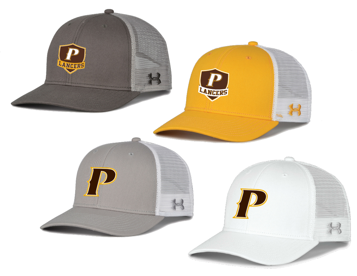 Adult Trucker Mesh Cap - "P" or "SHIELD"